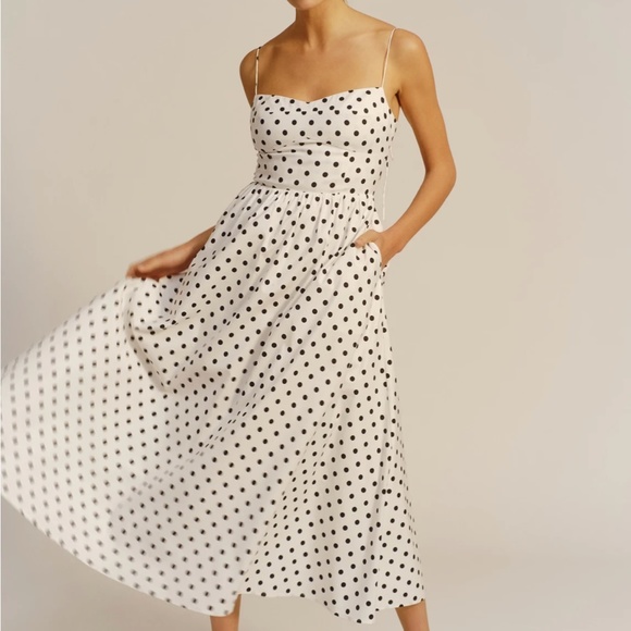 Reformation Dresses & Skirts - REFORMATION Vinny midi Dress - Malta Dot